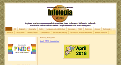 Desktop Screenshot of infotopiaworld.com